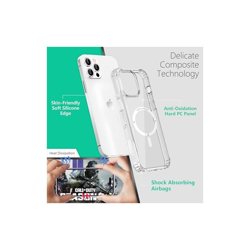 新品】 ONES HD超透明 iPhone 14 Plus 用 超強磁性MagSafe対応 ハード 