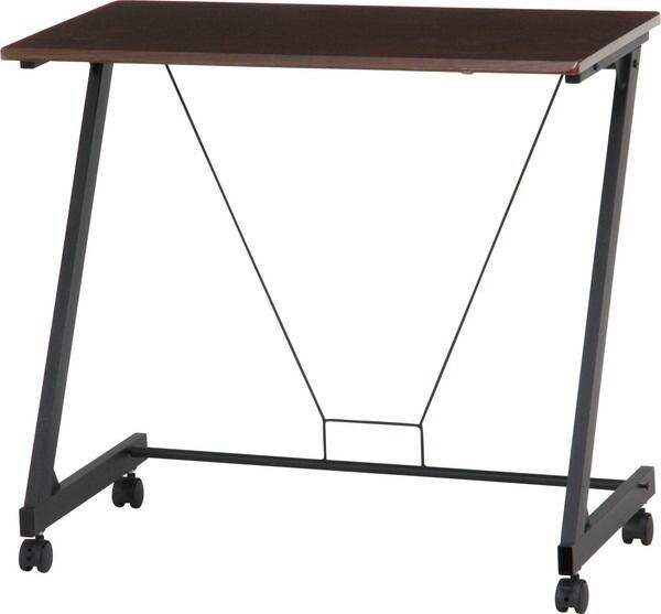 ワークデスク キャスター付き ムービン Ｄブラウン