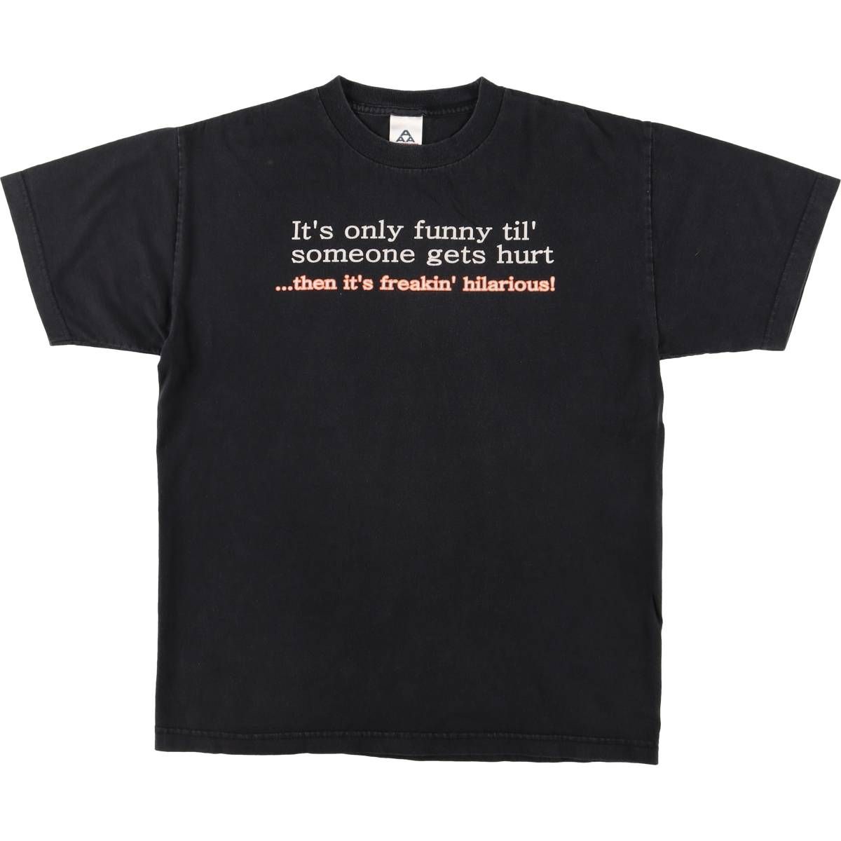 古着 90年代 アルスタイル ALSTYLE メッセージプリントTシャツ メンズM相当 ヴィンテージ|eaa547149