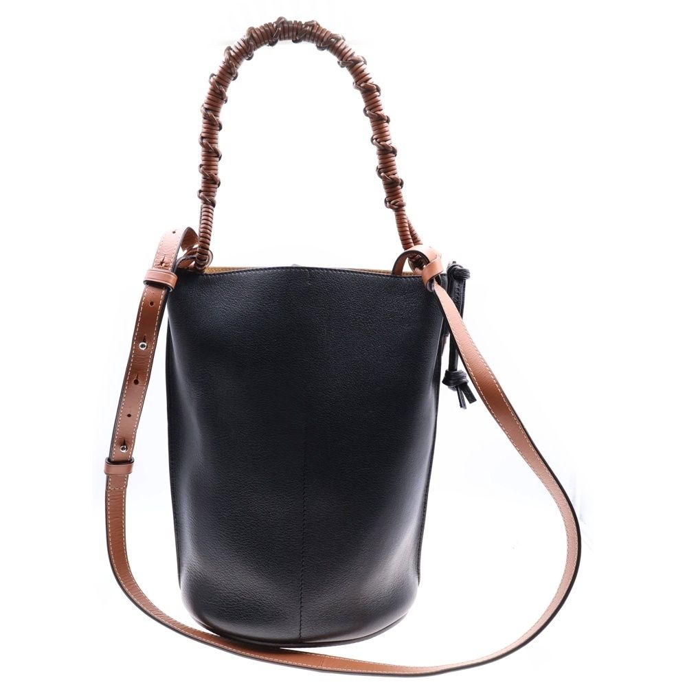 LOEWE (ロエベ) アナグラム ロゴ 2WAY ゲートバケット レザー