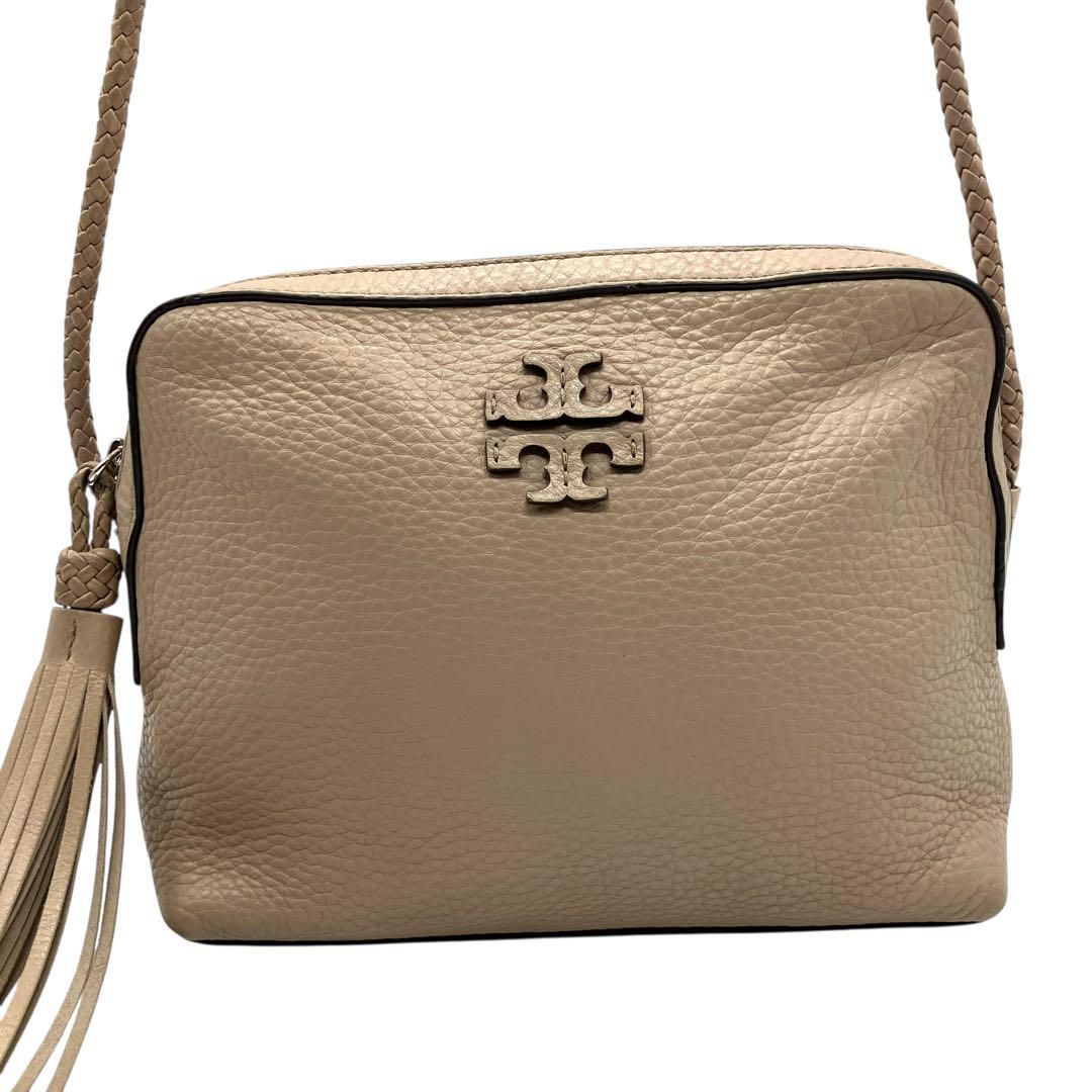 レビュー高評価の商品!の商品をすべて 良品 2026 タッセル ショルダーバッグ マックグロー BURCH TORY バッグ