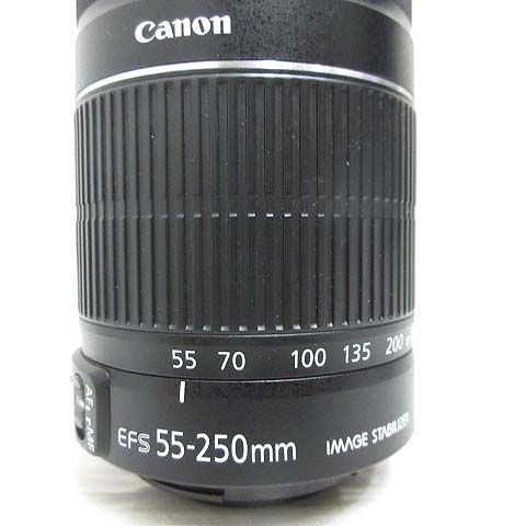 ショップ キャノン CANON 美品 ZOOM LENS EF-S 55-250mm 1:4-5.6 II 2