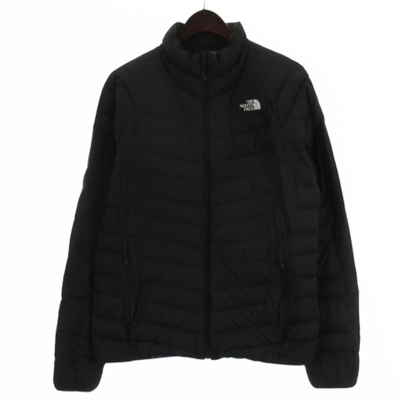THE NORTH FACE ダウンジャケット M ブラック　NY81811美品 THE NORTH FACE ノースフェイス サンダーフーディ NY81811