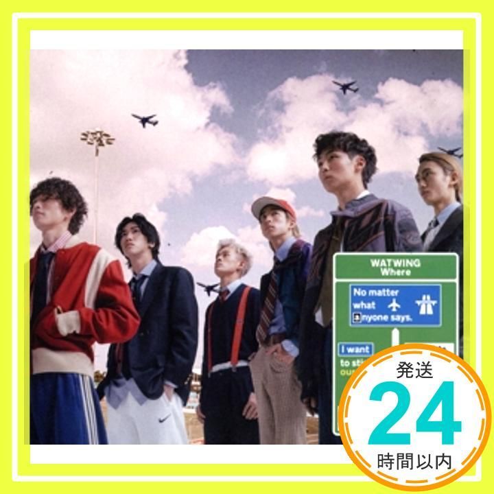 Where 初回生産 盤B MUSIC VIDEO盤 CD WATWING_02