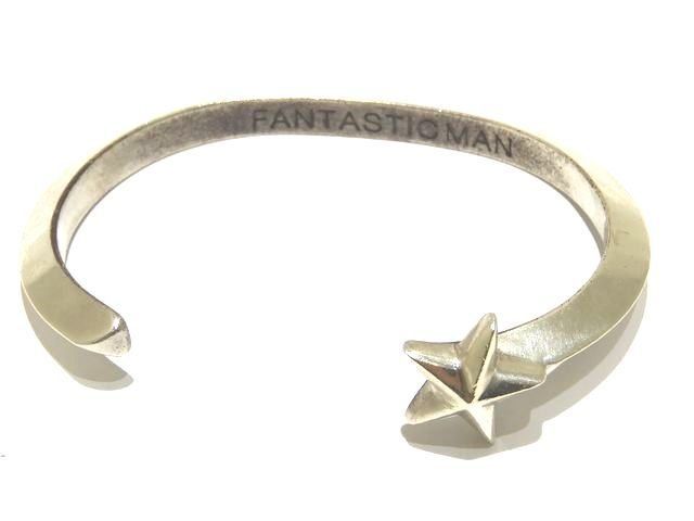 まだ美品 FANTASTICMAN ファンタスティックマン スターデザイン バングル シルバー アクセ ☆ メンズ 流れ星 ブレスレット ▽ 6F -  メルカリ