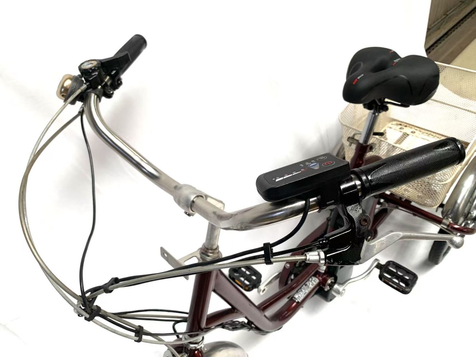 送料無料 電動アシスト三輪自転車 24V5.8Ah 20-16インチ動作確認
