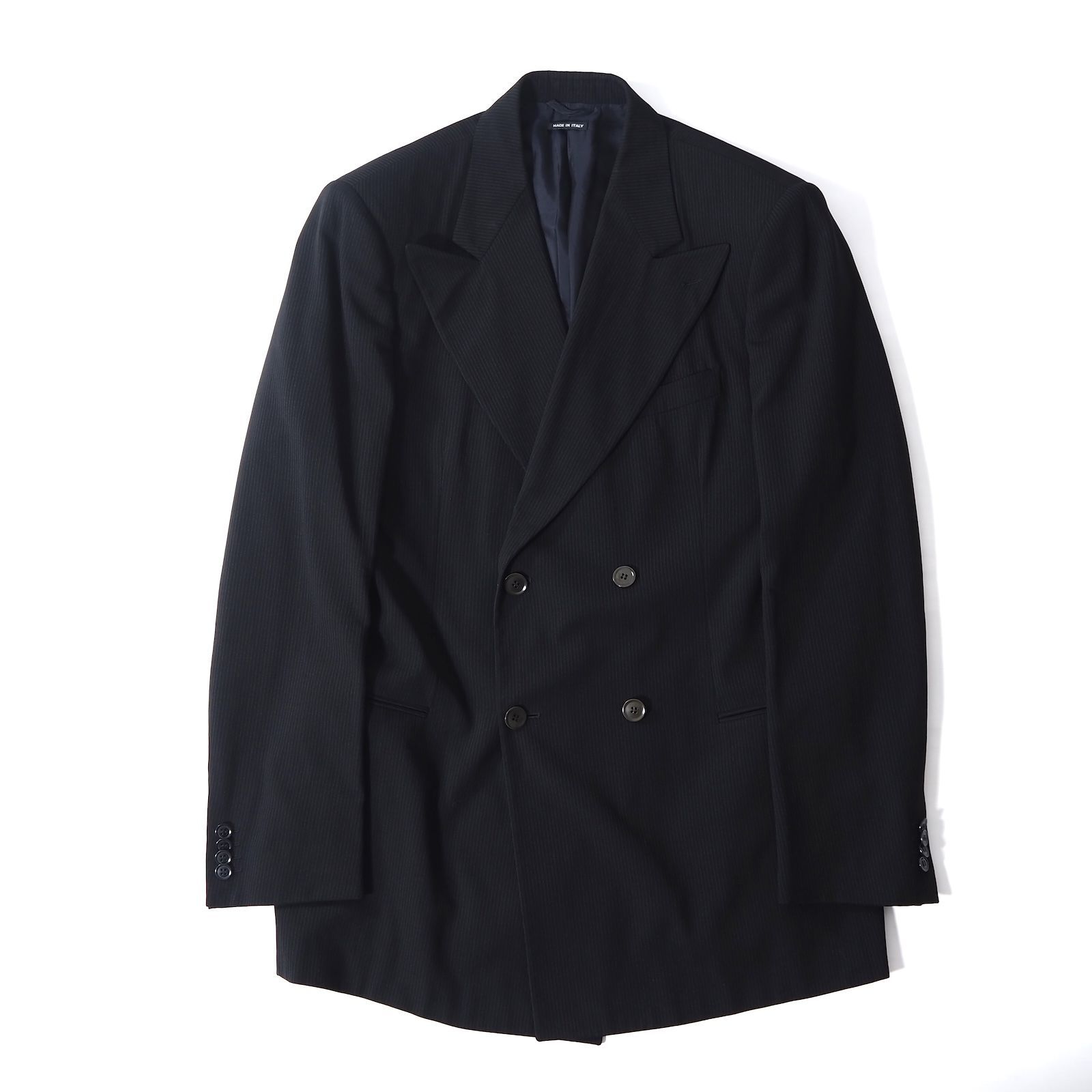 Giorgio Armani スーツ 上下セット □ジョルジオアルマーニ GIORGIO ARMANI ウール シルク ダブル