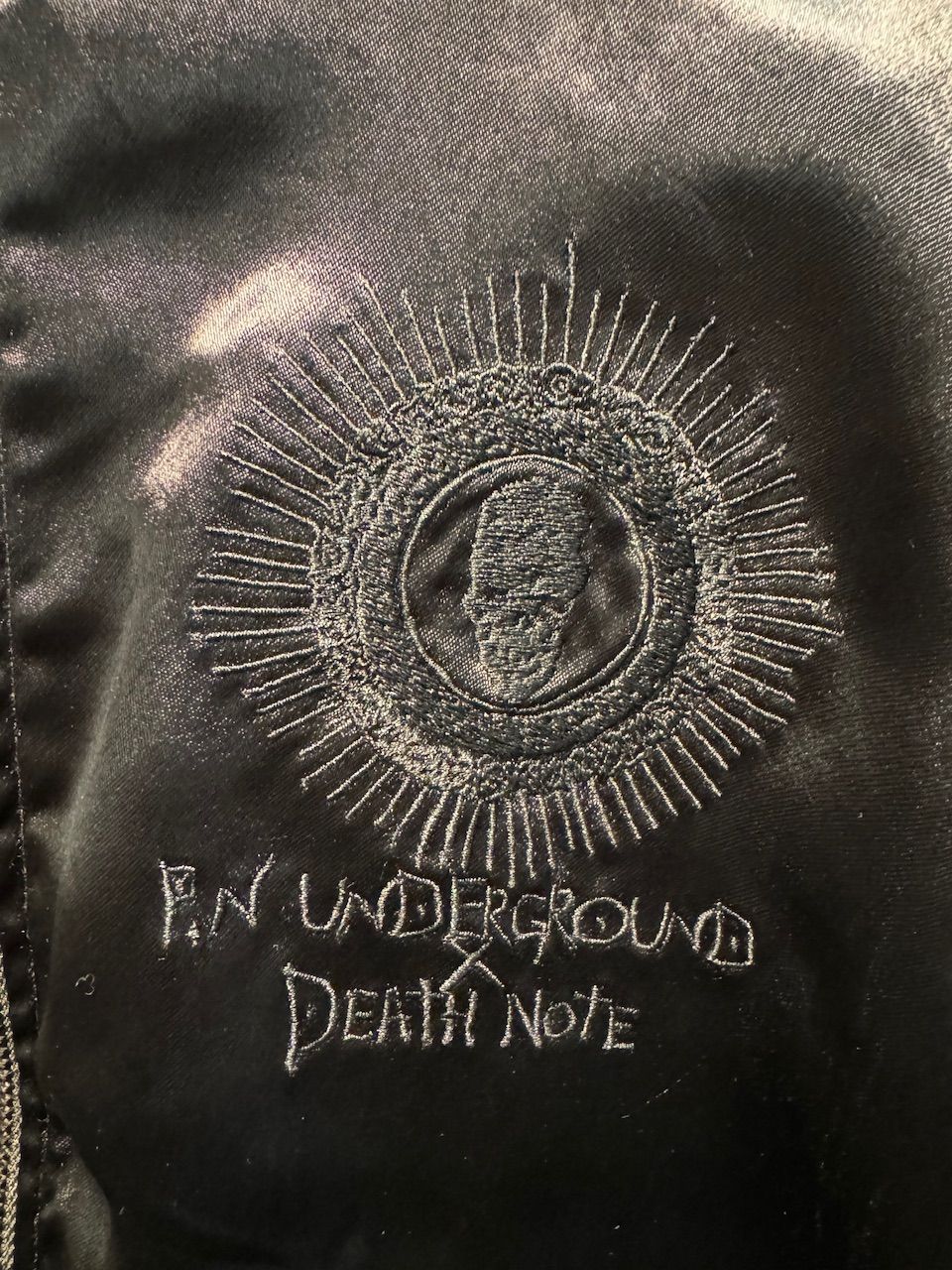【P.N UNDERGROUND×DEATH NOTE】ミサ スカジャン P.N.UNDERGROUND × DEATH NOTE ミサ 刺繍 リバーシブル