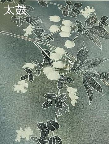 平和屋着物○太鼓柄袋帯 作家物 枝花文 正絹 逸品 DAAT0475ob - メルカリ