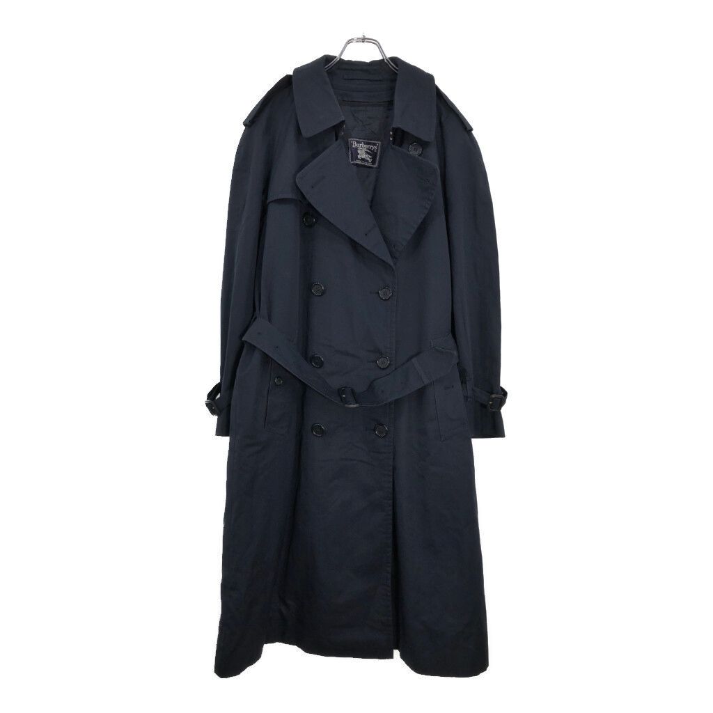 【英国製☆Berberrys☆トレンチコート】90s☆裏地ノバチェック☆XL相当 BURBERRY バーバリー コート 90s 裏地 ノバチェック コットン