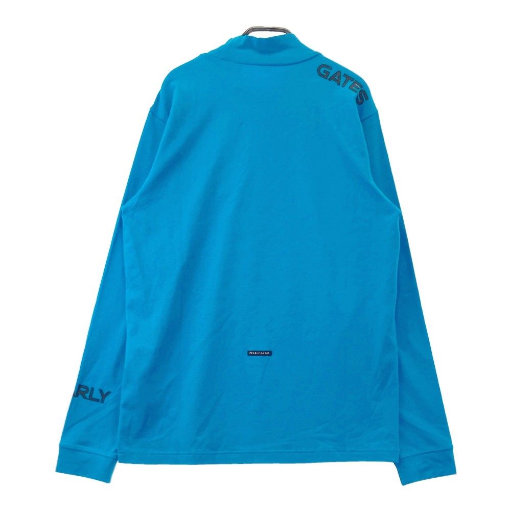 サイズ：6 PEARLY GATES パーリーゲイツ 2024年モデル ハイネック 長袖Tシャツ  ブルー系 [240101351135] ゴルフウェア メンズ ストスト 楽天市場】PEARLY GATES パーリーゲイツ 2024年モデル