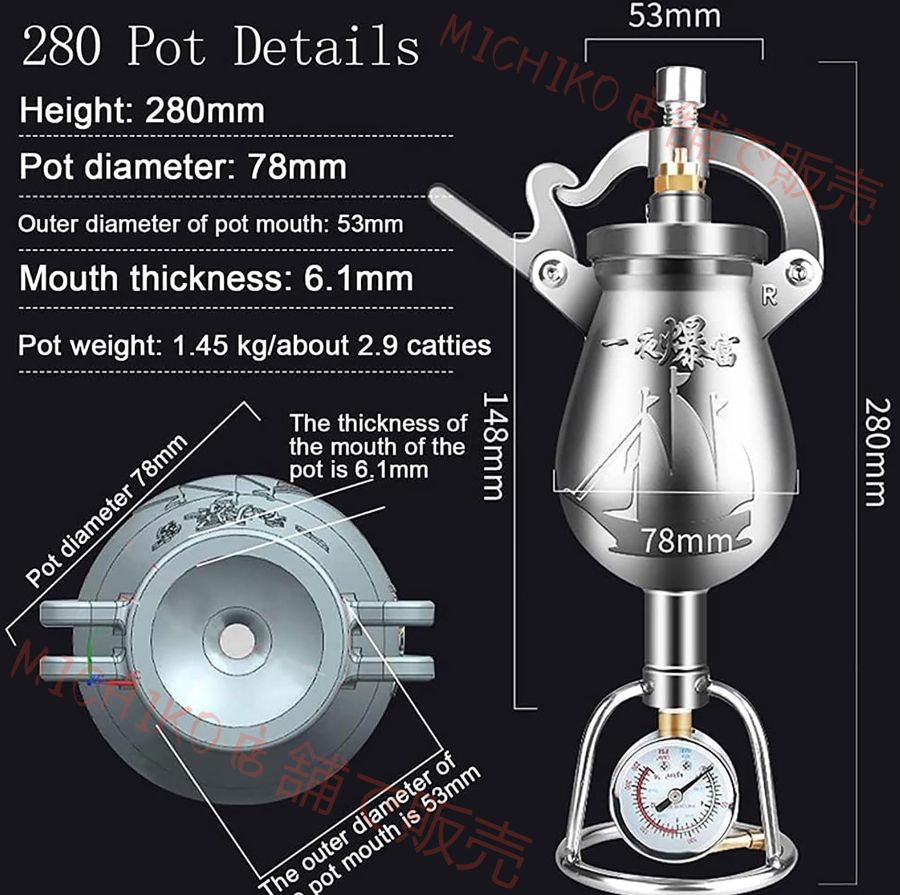 中国の伝統的なポップコーンメーカー