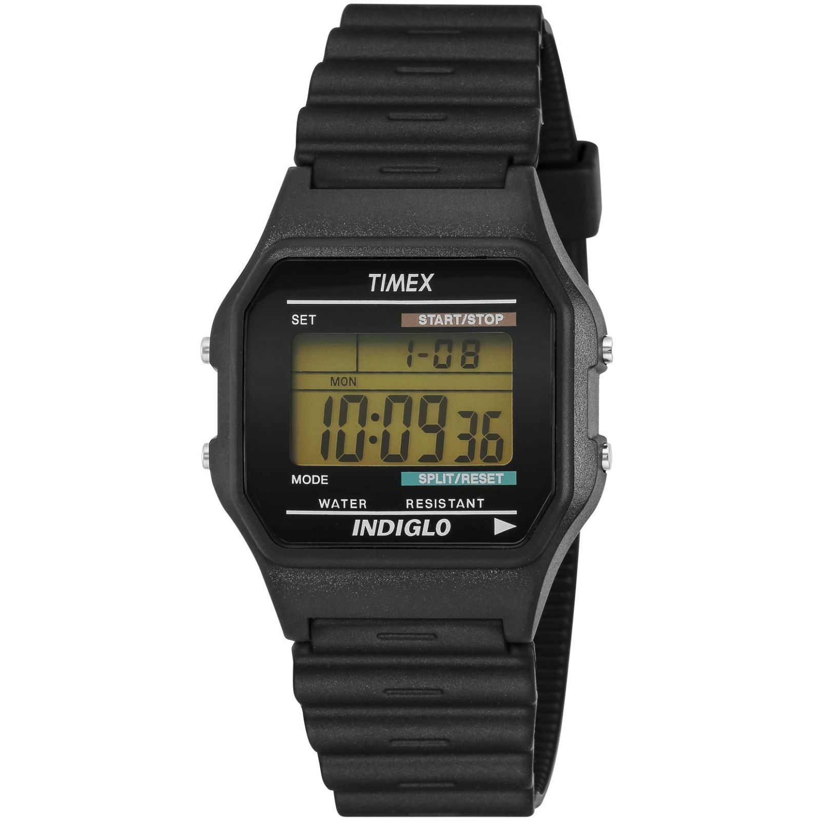 【特価商品】ブラック 文字盤 レジン TW2U84000 アクリル クォーツ Digital 腕時計 デジタル 39MM America [TIMEX] アメリカ Watch