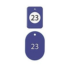 クロークチケット 青 番号入り：21～40 BF-151-BU(008939-002)