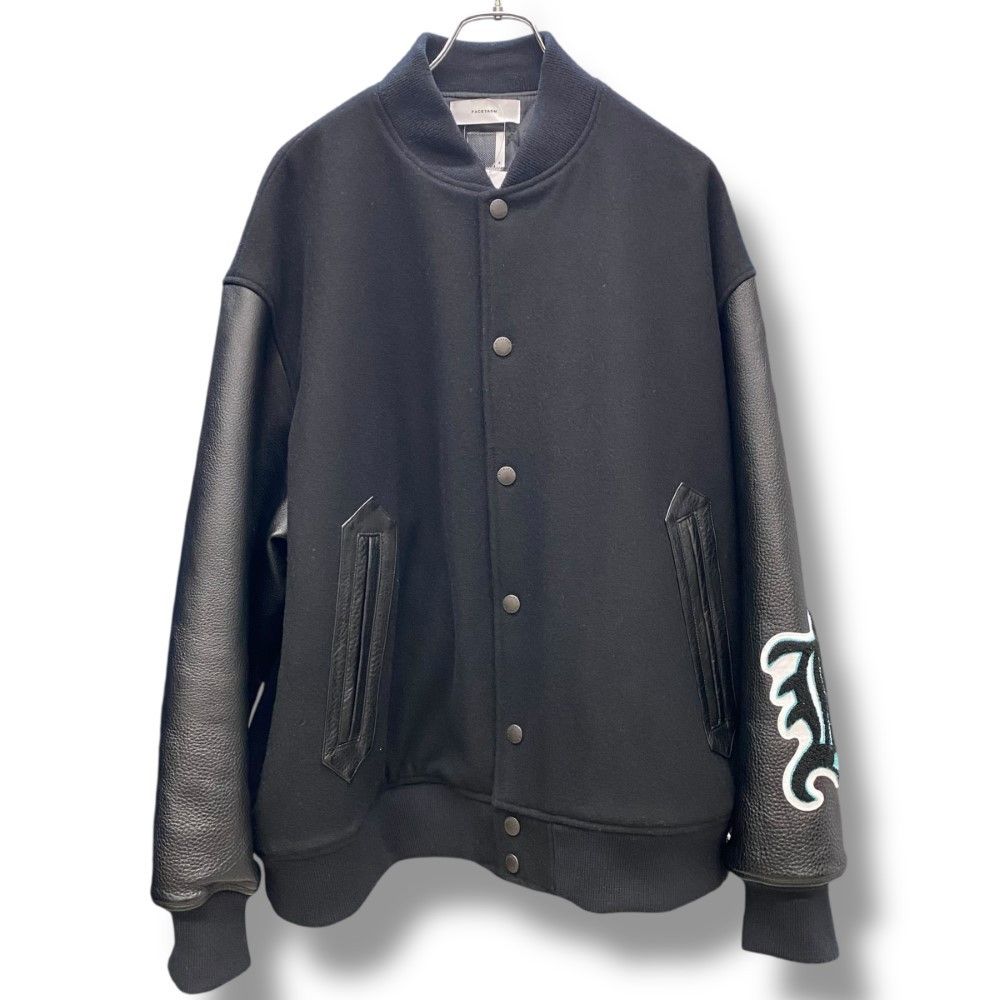 FACETASM 21AW F STADIUM JACKET サイズ4 ブラック CSW-JK-M04 - メルカリ