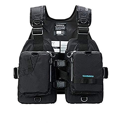 ブラック シマノ(SHIMANO) ライフジャケット・フローティング