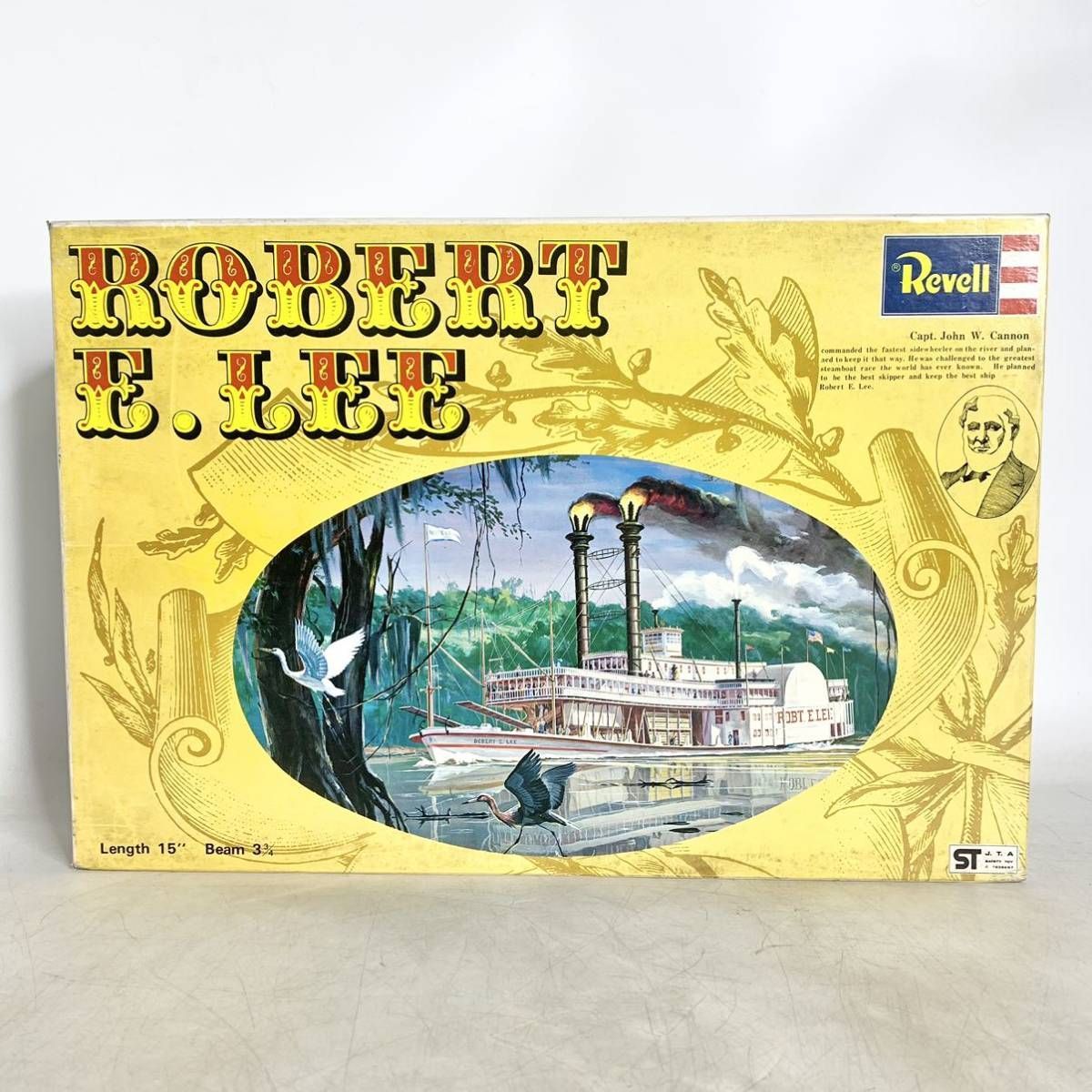 Revell ロバートE.リー プラモデル　希少　限定品　木製帆船　SHIP あ ロバート・E・リー蒸気船模型ボートキット - アマティ (1439)