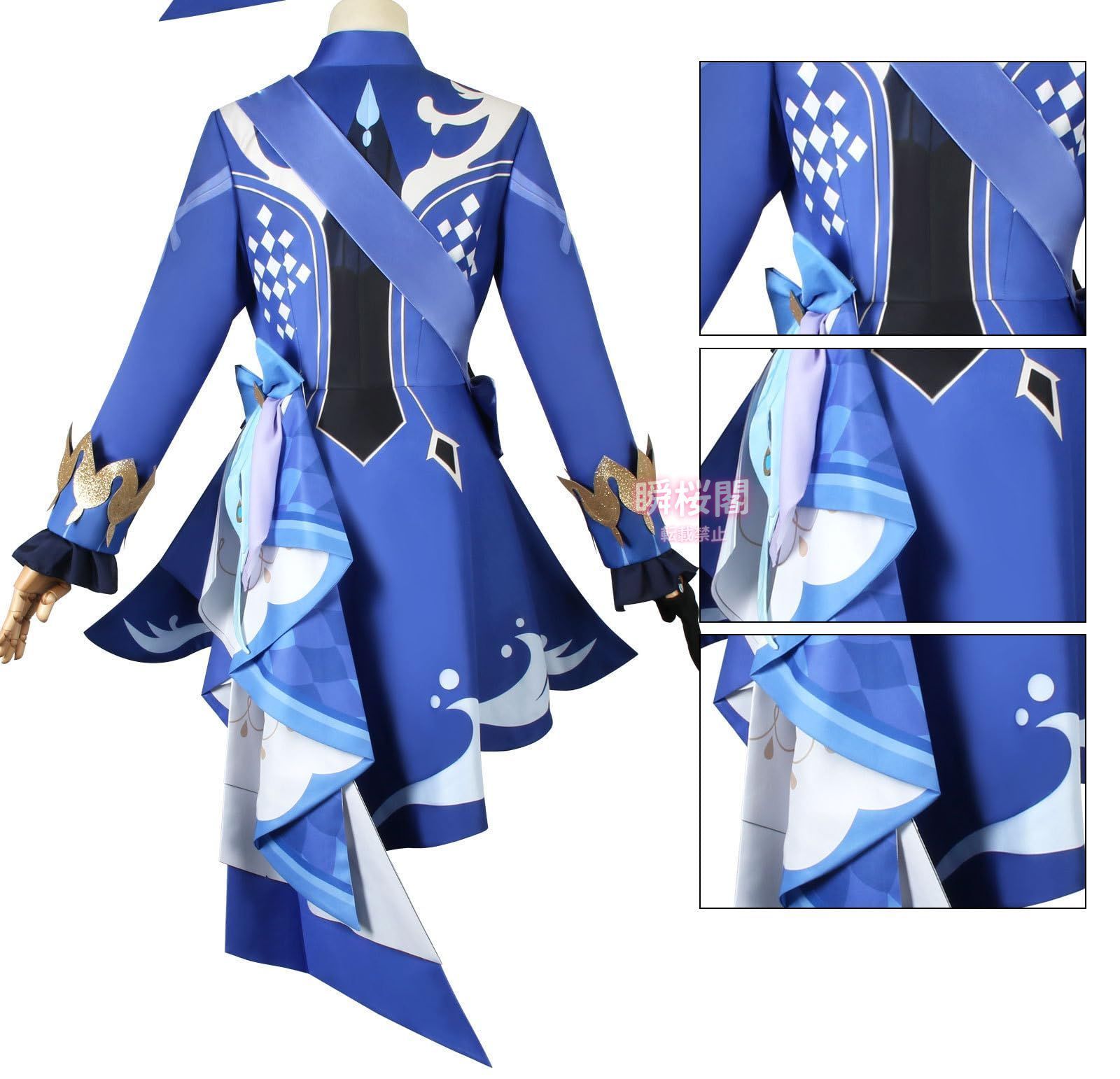 未使用品 原神 コスプレ フォカロルス フリーナ ウィッグ付き Mサイズ Amazon.co.jp: [えみ] 原神 水神 魔神 フリーナ フォカロルス