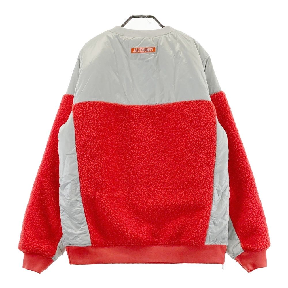 サイズ 6 JACK BUNNY ジャックバニー リバーシブル 中綿ブルゾン ボア切替 グレー系 240101480445 ゴルフウェア メンズ ストスト