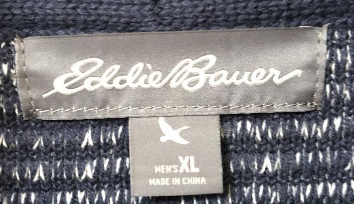 Eddie Bauer エディバウワー メンズ ニットカーディガン ホワイト 