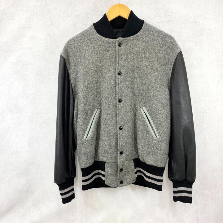 激レア♡【Beams Boy】athlete/袖レザー切替/フルデコ/スタジャン 激レア♡【Beams Boy】athlete/袖レザー切替/フルデコ/スタジャン