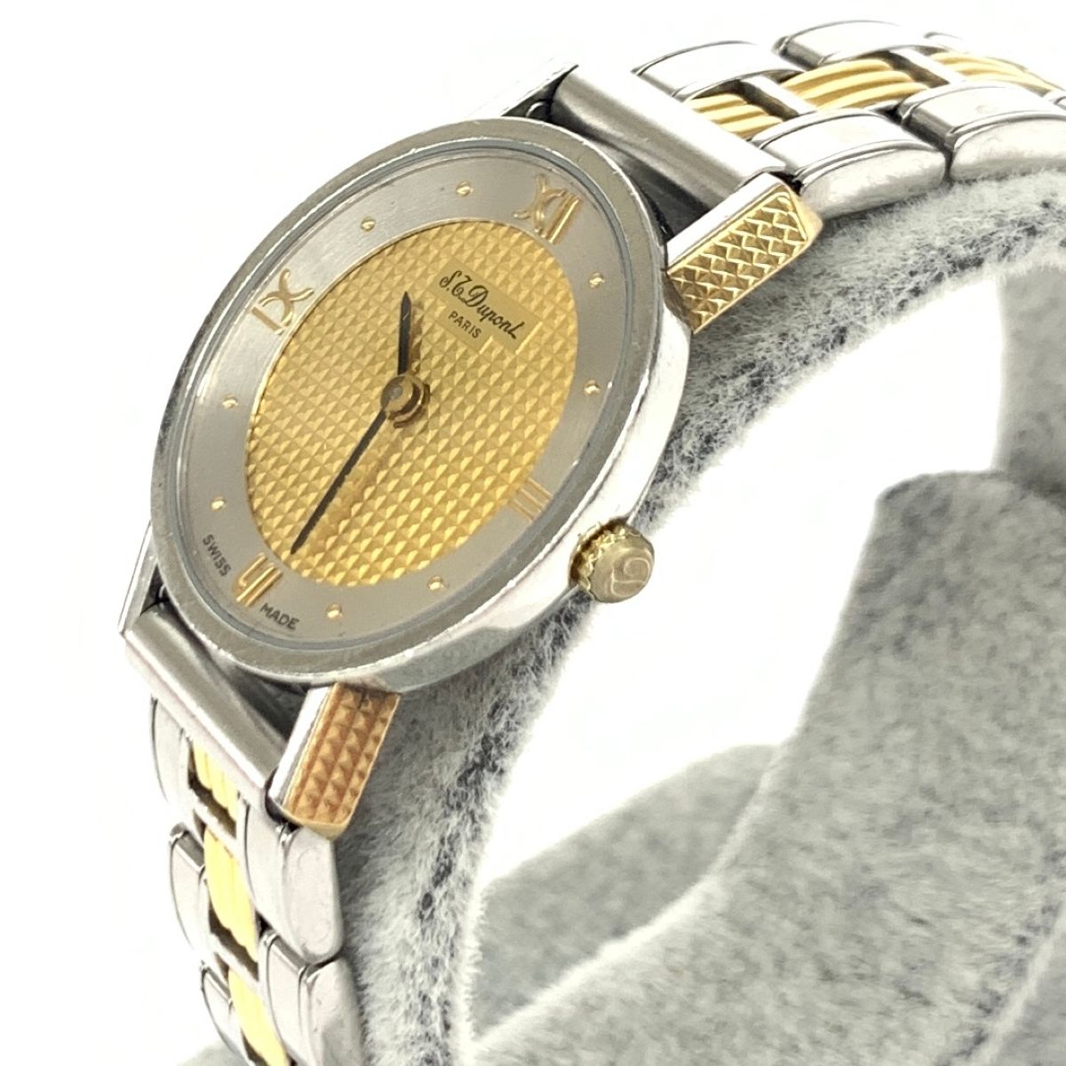 S.T.Dupont made SWISS レディース 腕時計 スイス製高級腕時計Dupont