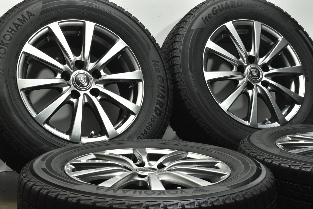 ☆マナレイ 4本 6.5J+53 ブリザックVRX 215 60 16 エスティマ