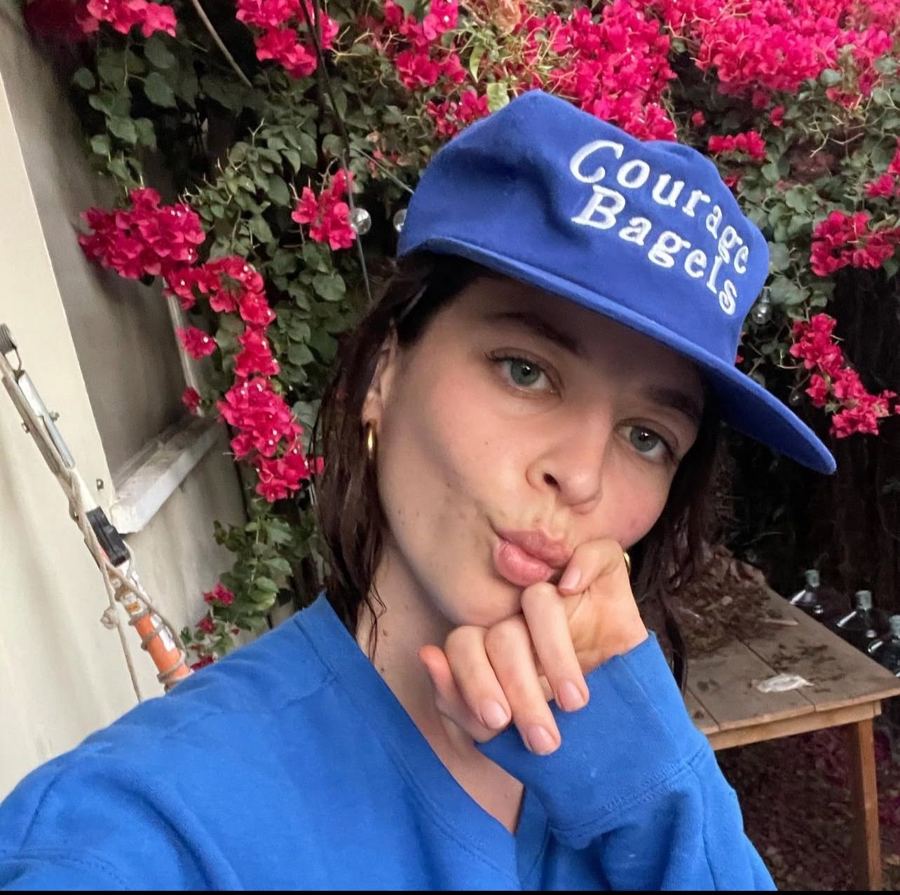 【新品・未使用】Courage Bagels Cap ベーグルキャップ 新品・未使用】Courage Bagels Cap ベーグルキャップ柴田ひかり