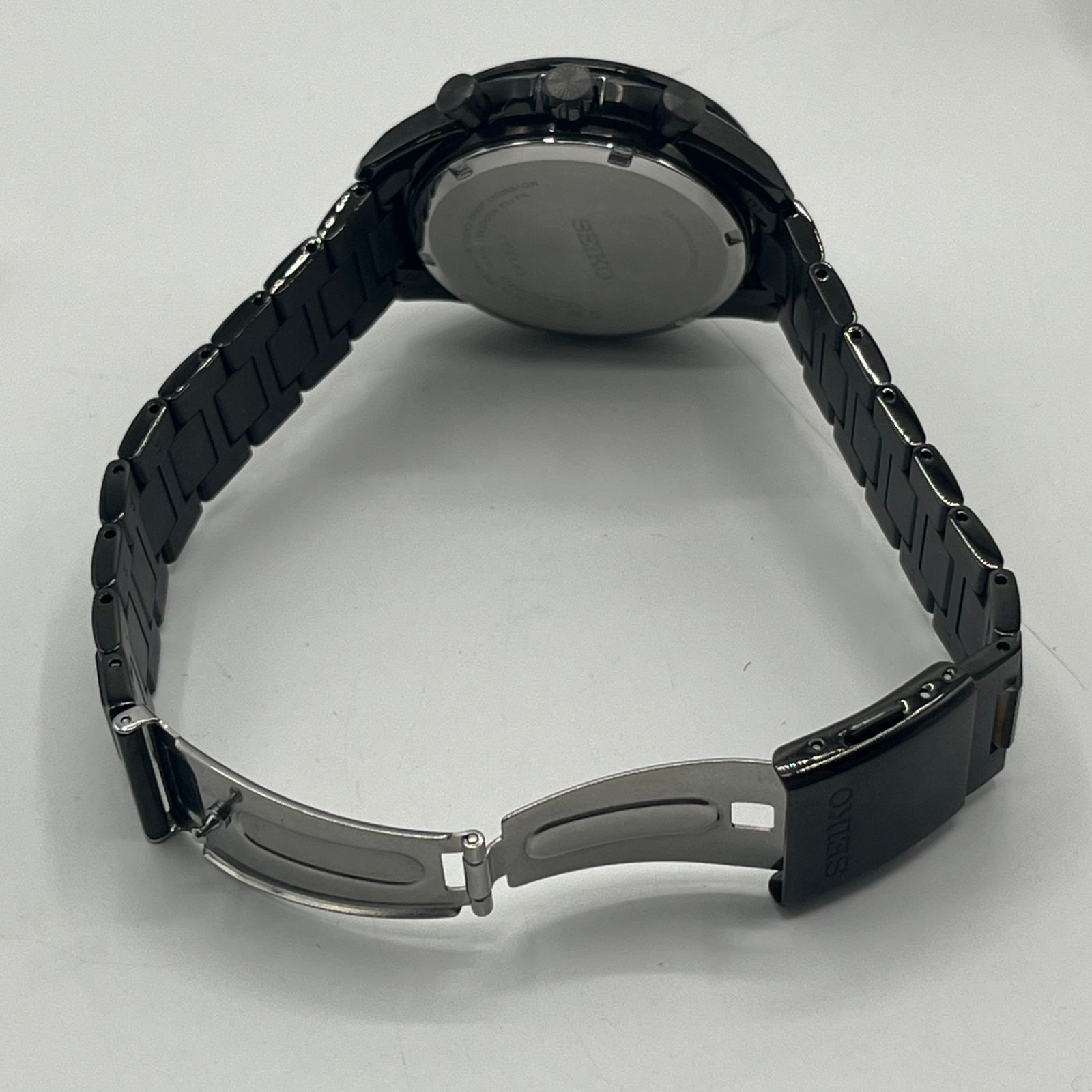 美品】 SEIKO セイコーセレクション SBPY169 メンズ ソーラー クロノ 
