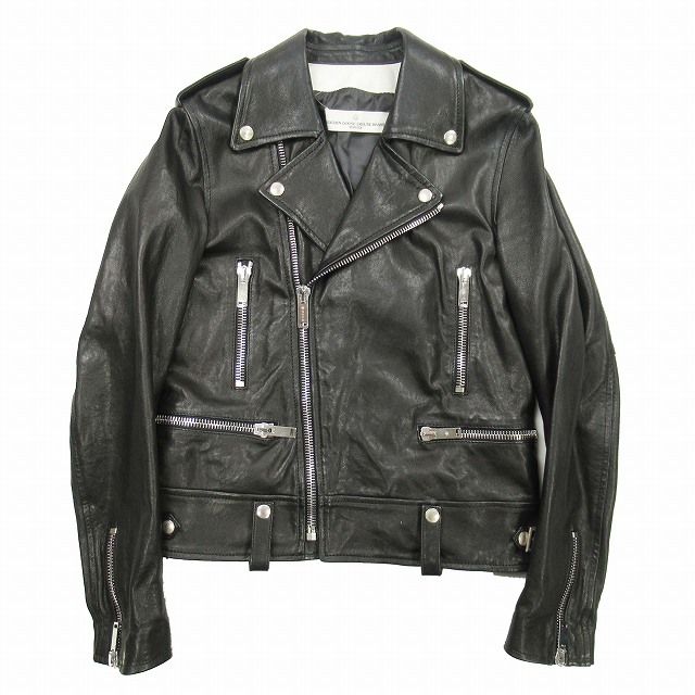 美品 ゴールデングース GOLDEN GOOSE GGDB 羊革 ダブル