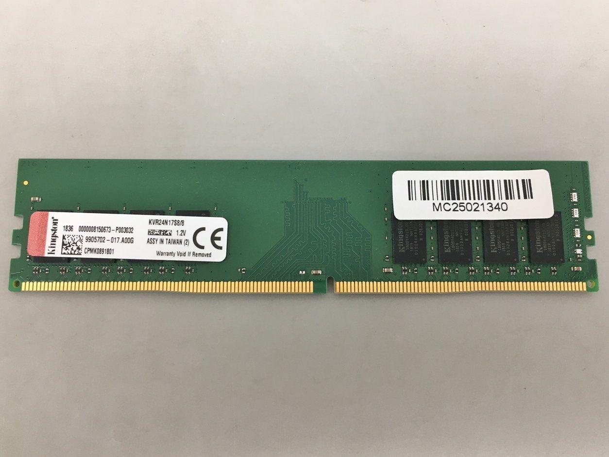 メモリ Kingston KVR24N17S8/8 8GB ジャンク 2509LS165 - メルカリ