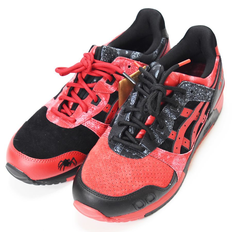 Nランク】AH MURDERZ ATMOS ASICS GEL-LYTE 3 Red Spider 1201A854 ア