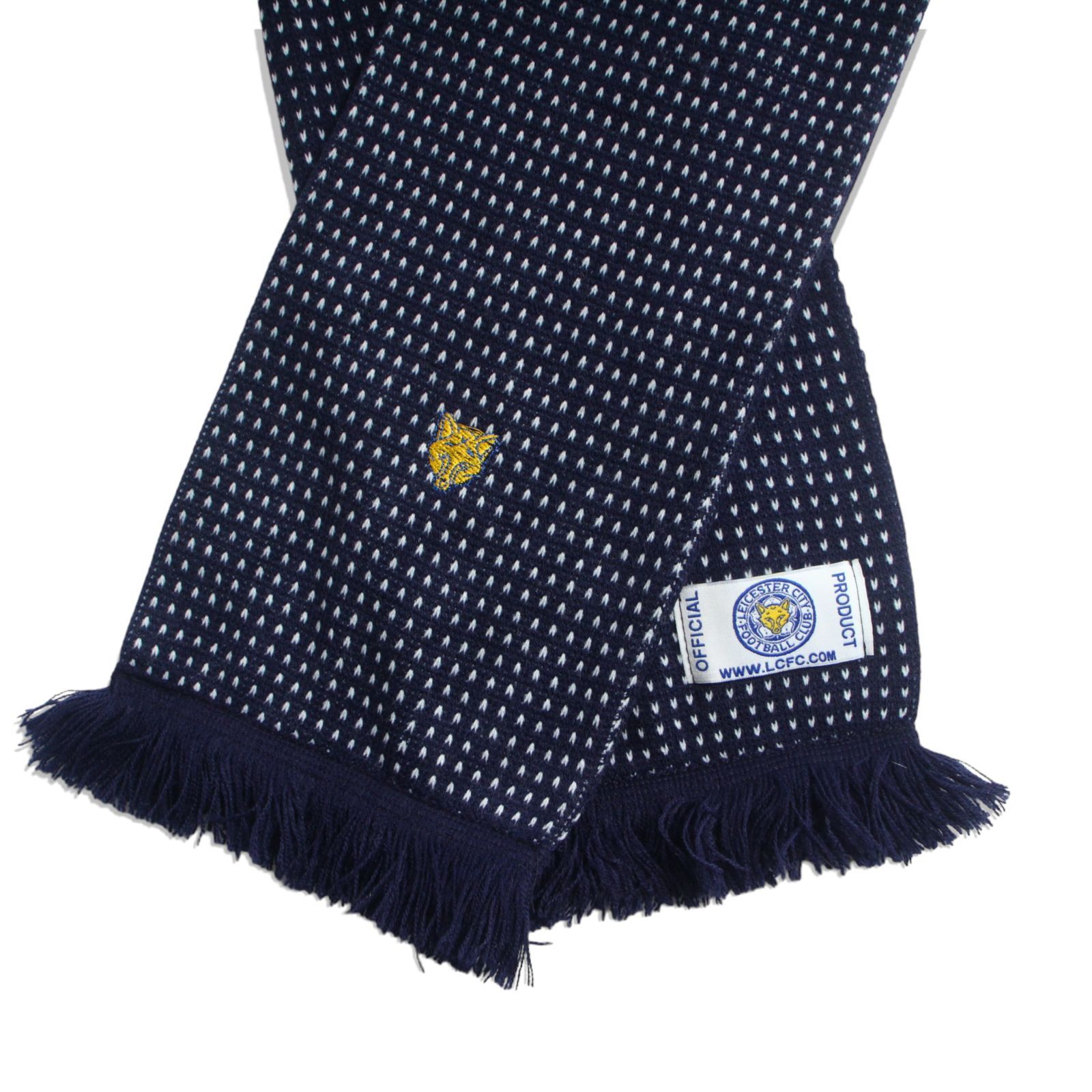 【未使用】レスターシティ プレミア 奇跡の優勝 オフィシャル マフラー/スカーフ Leicester レスターシティ マフラー 未使用】レスターシティ プレミア