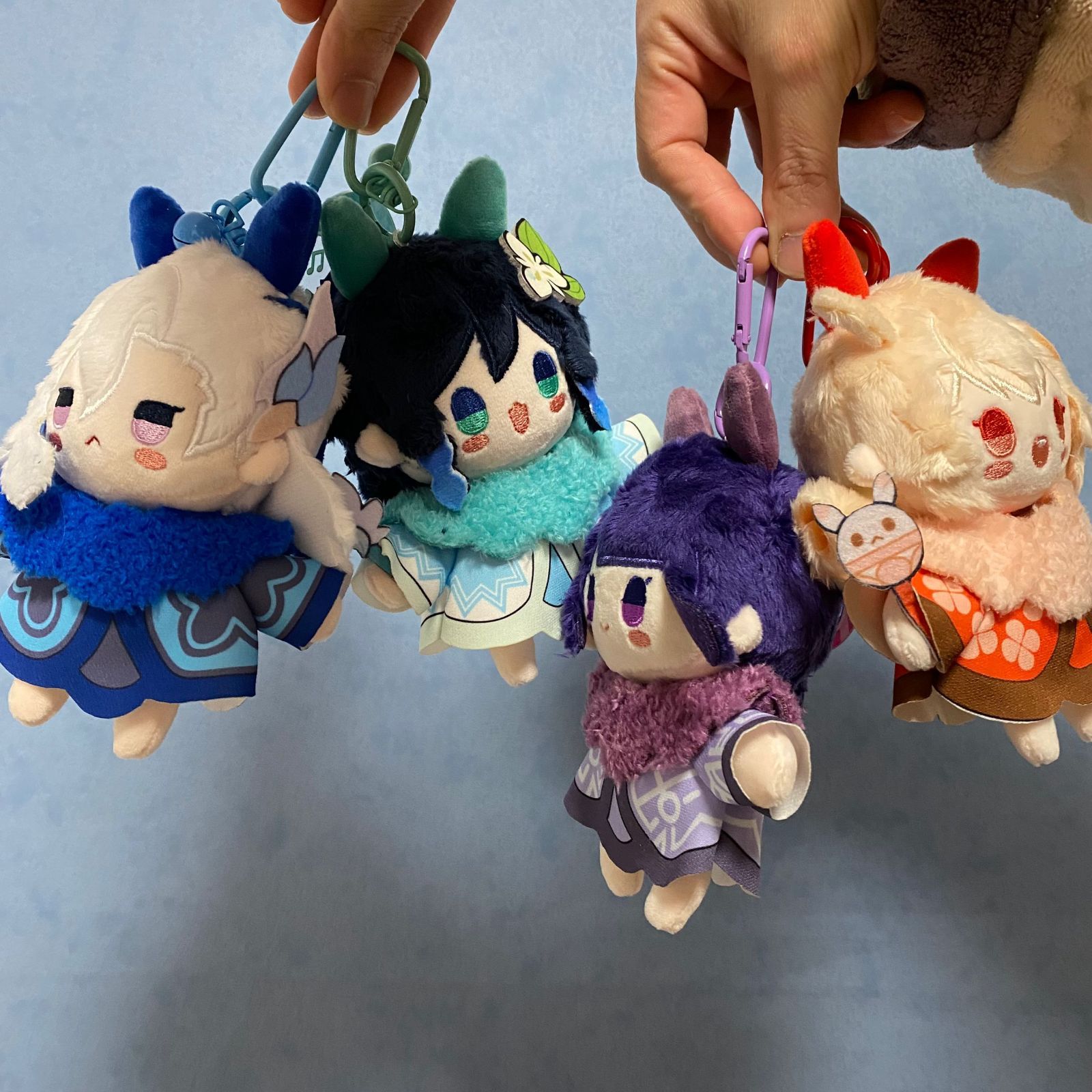 【MengTuan製品】アビスの魔術師 シリーズ 原神 ウェンティ  ぬいぐるみチャーム 12cm