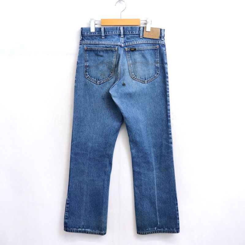 80s USA製 vintage Lee 202 ブーツカット デニムパンツ メンズ 表記31 