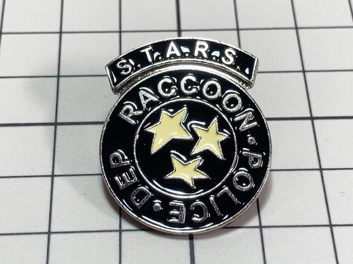バイオハザード　R.P.D. S.T.A.R.S.ピンバッジ バイオハザードスターズピンバッジ ラクーン市警察 S.T.A.R.S.