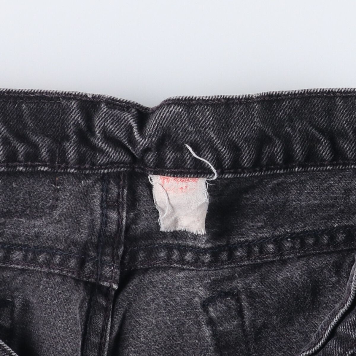 古着 90年代 リーバイス Levi s 550 ブラックデニム テーパードデニムパンツ メンズw35相当 ヴィンテージ evb031999 KIN-KAAI_COM