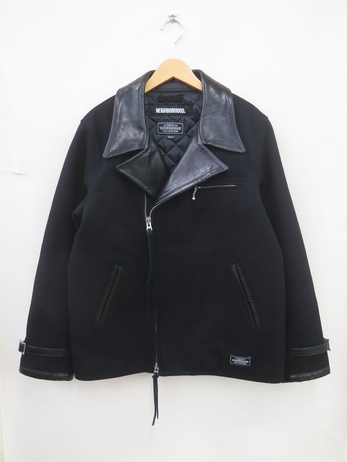 NEIGHBORHOOD ネイバーフッド 192SZNH-JKM05 19AW POLICE RIDERS|WHL-JKT ポリスライダースジャケット M
