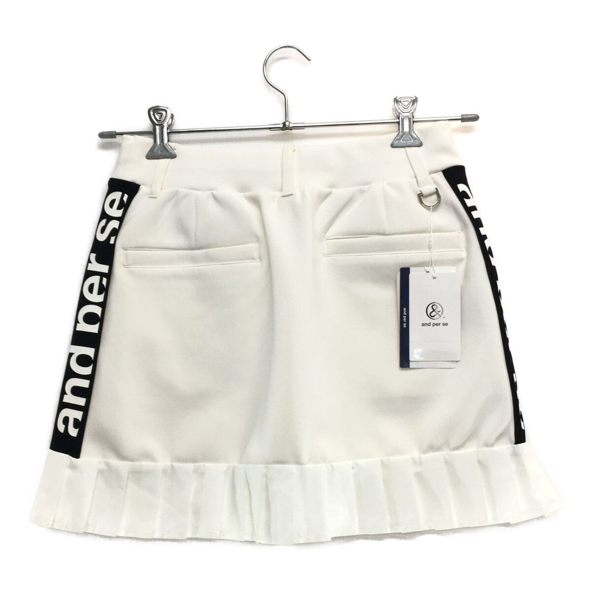 未使用品 レディース アンパスィ and per se セーター M 紺 ネイビー ロゴ入り クルーネック and per se 黒 ジャケット L 未使用品 レディース アンパスィ and per