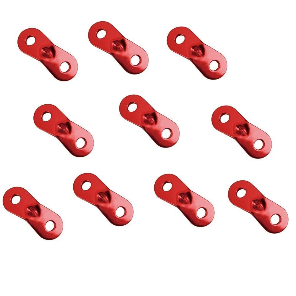 入 ロープ径φ3.0-5.0 mm用 2-3穴 テントグッズ 自在金具 設営グッズ ロープストッパー テント用 ガイラインライナー AceCamp セット