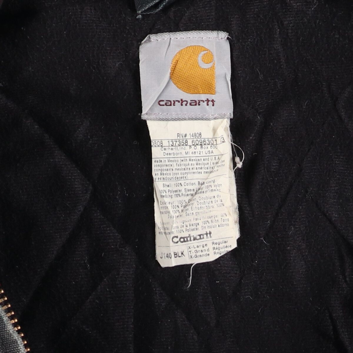 Carhartt ジャケット XL 古着 00年代 カーハート Carhartt アクティブジャケット ダック