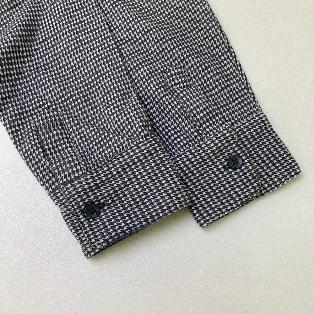 【美品】PEARLY GATES ポロシャツ 千鳥柄 サイズ0 サイズ：0 PEARLY GATES パーリーゲイツ 2024年モデル 長袖ポロシャツ