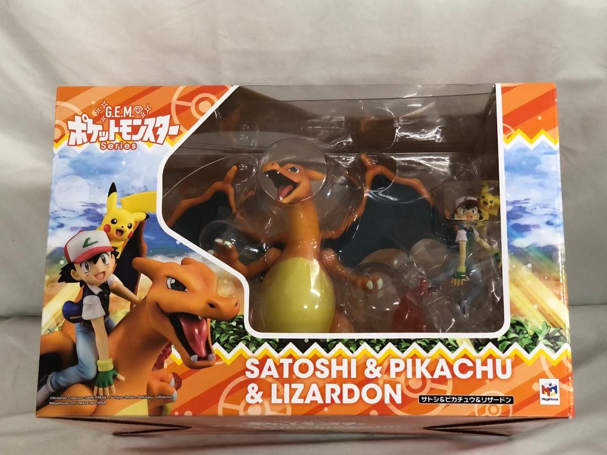 G.E.M.シリーズ ポケットモンスター サトシ & ピカチュウ & リザードン