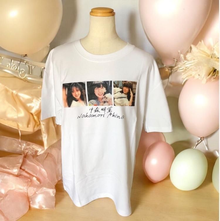 中森明菜］Akina 激レアフォトプリントTシャツ 新品 サイズXL 80年代