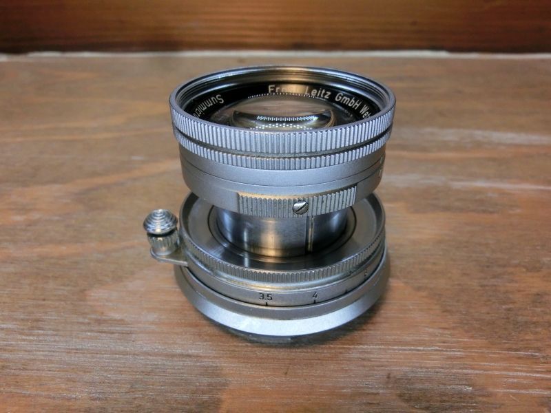 Ernst Leitz Leica Summicron 5cm f2 沈胴 美品 7616 ライカ LEICA Ernst Leitz GmbH Summicron 5cm 2 沈胴