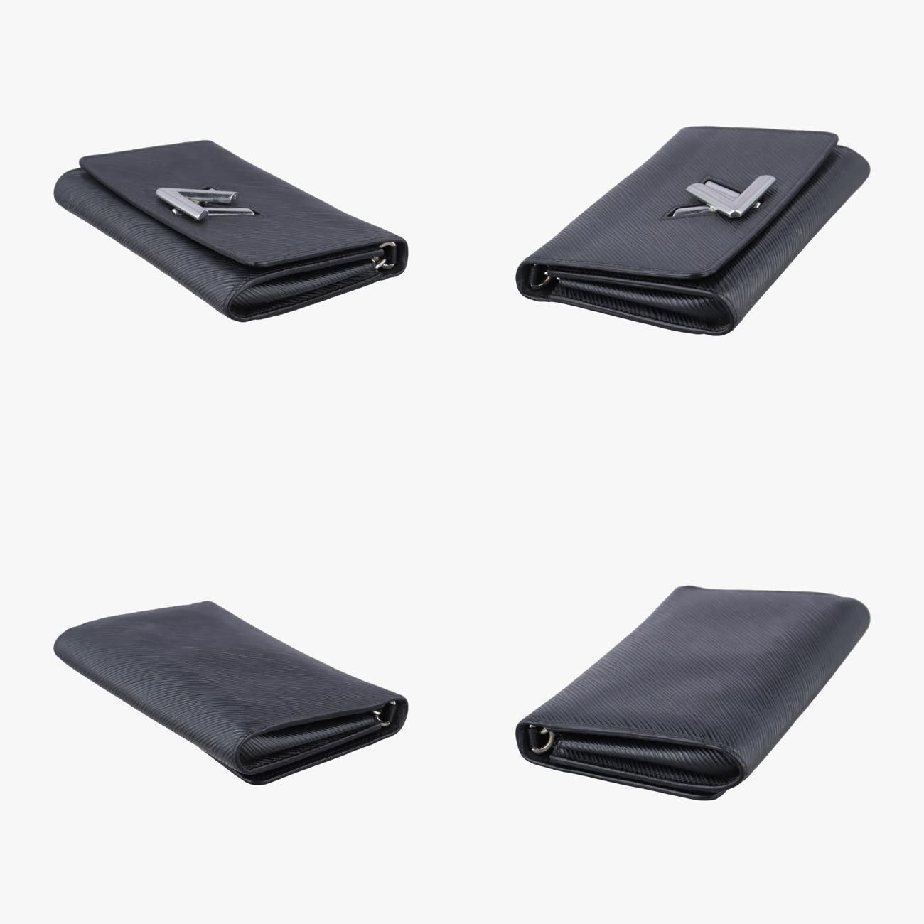 ルイヴィトンLouis Vuittonポルトフォイユ ツイスト チェーンノワールエピM62038SP0149 DECORATOM_COM_BR