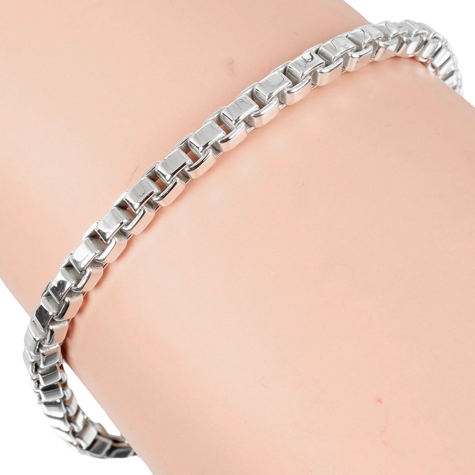 TIFFANY&Co.】ティファニー ベネチアン 腕周り17.5cm シルバー925