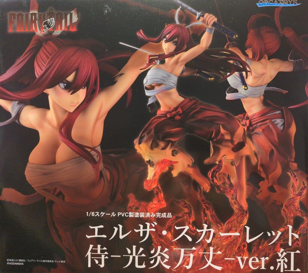 FAIRY TAIL エルザ・スカーレット 侍-光炎万丈-ver. 紅 【公式通販】