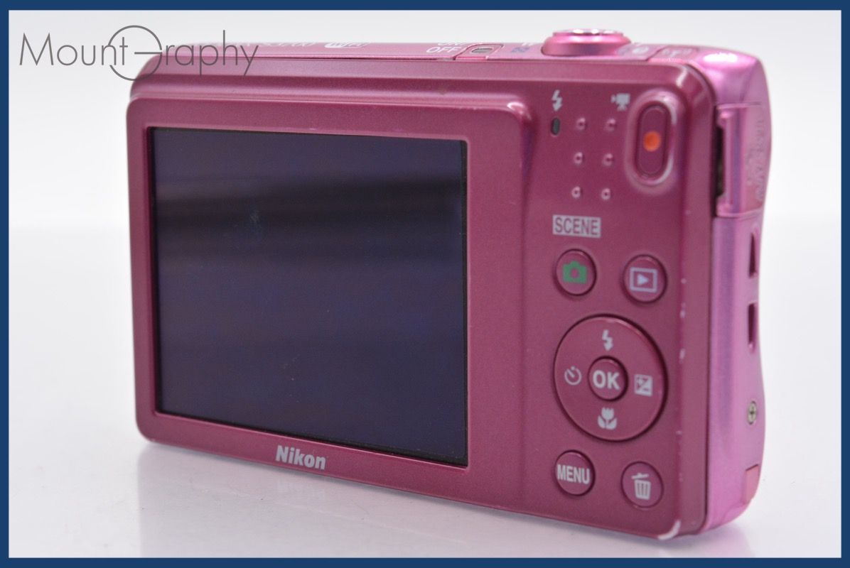 ☆極上美品☆ ニコン Nikon COOLPIX S3700 8x バッテリー付属 ☆完動  