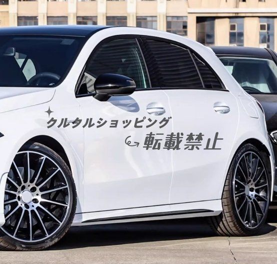 メルセデス ベンツ Aクラス A220 200 260 45S 35 2019-2025 サイド ドアウィンドウ デコレーション フレームトリム ステンレス サイド8Pセ FFCRYSTALESIA_COM